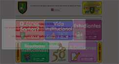 Desktop Screenshot of colegiomonterrey.edu.co