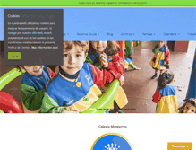 Tablet Screenshot of colegiomonterrey.com